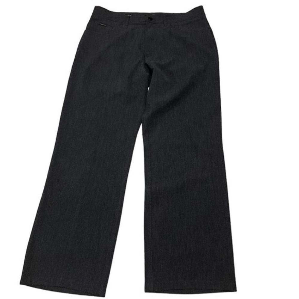 Alberto Mens Ceramica Tom Cooler Comfort‎ Fit Pants Size 17x30 black